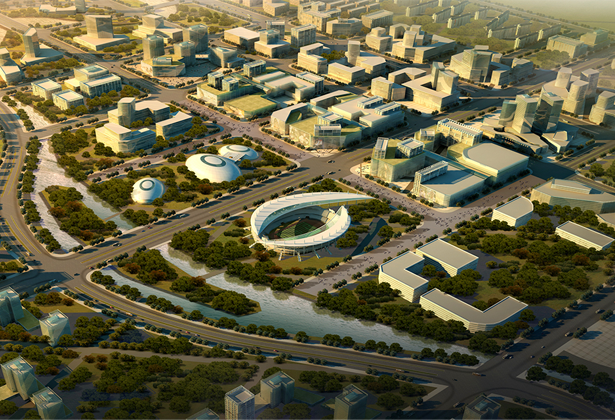 城市新城项目总体规划和城市设计