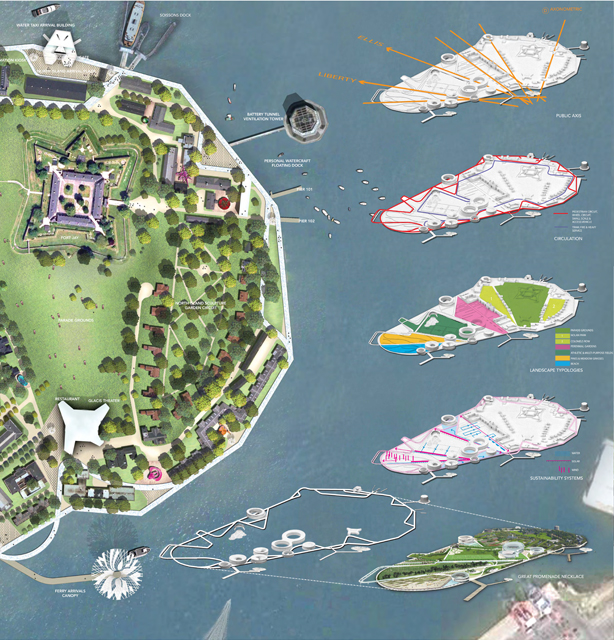 美国总督岛岛屿公园规划设计(图6)