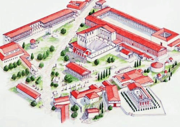 盘点古代公众户外游憩活动空间——古希腊集市广场(图7)