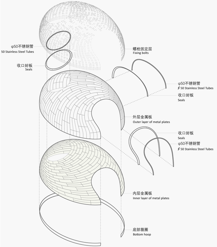 鸟巢数字编织薄壳景亭(图11)